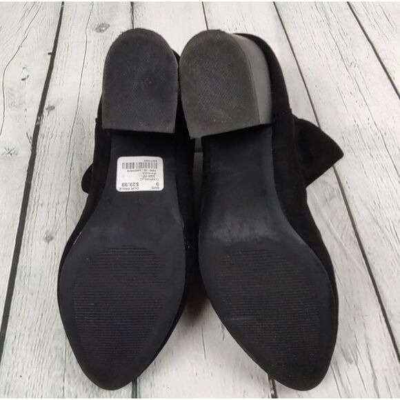 C Comfort Est 1946 Size 9M Womens Black Boots Booties - Picture 5 of 7